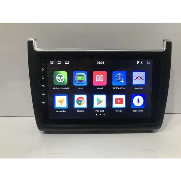 VOLKSWAGEN POLO ANDROİD 14 2-32 MULTİMEDYA CARPLAY-KAMERA-IPS