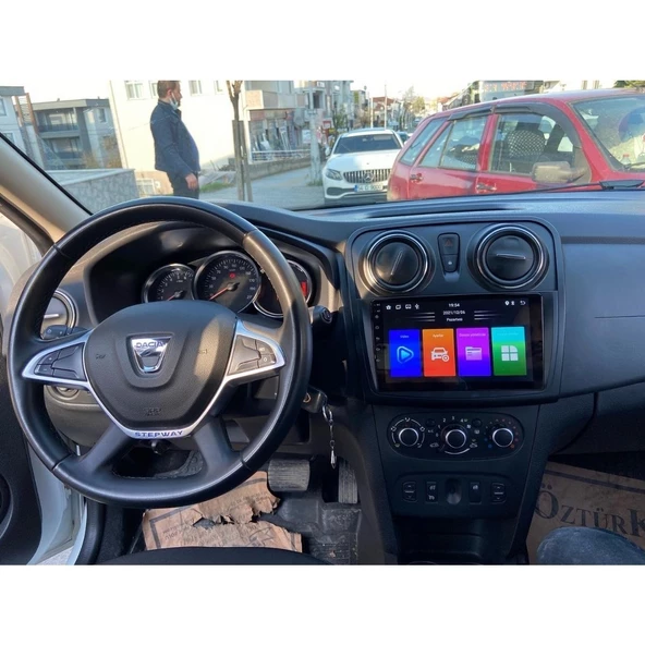 DACIA SANDERO ANDROİD 2-32 MULTİMEDYA CARPLAY-KAMERA-IPS EKRAN - 4