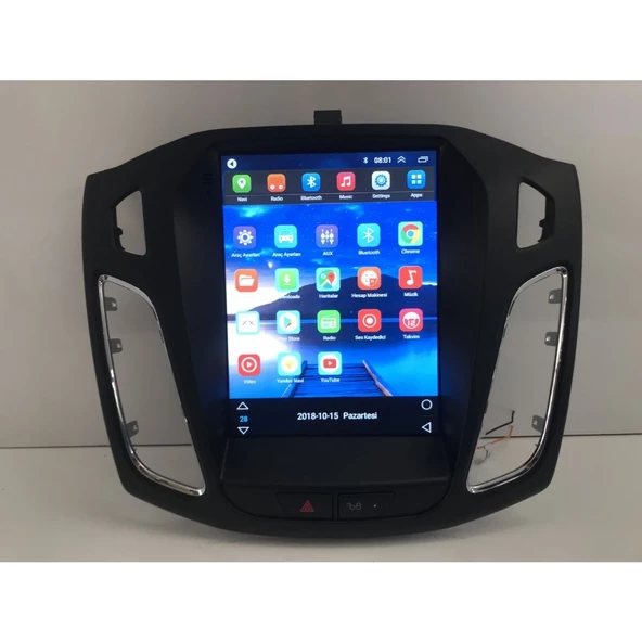 FORD FOCUS TESLA ANDROİD CARPLAY MULTİMEDYA KAMERA - Resim 3