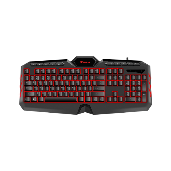 Xtrike Me KB-509 Oyuncu Klavyesi Led Işık Kablolu Multimedya Tuş Tasarım - Resim 3