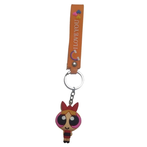 SLR ÇANTA AKSESUAR POWERPUFF GİRLS ANAHTARLIK - 2