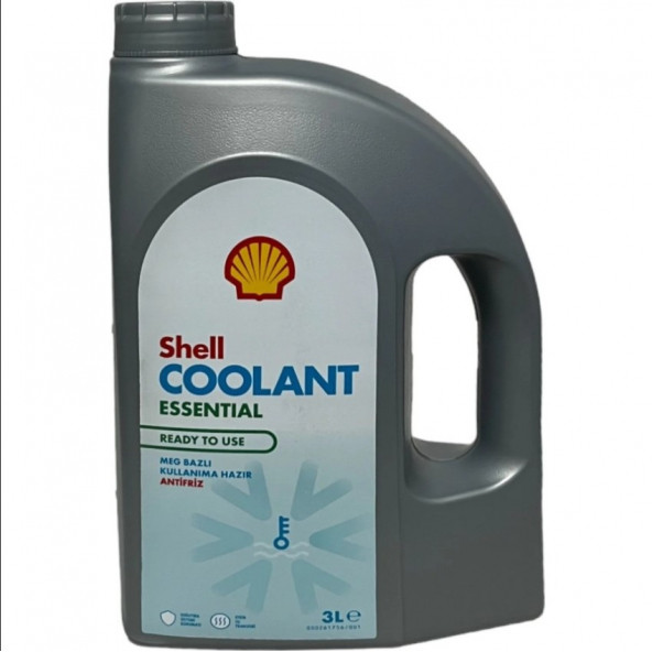 Shell Coolant Essential 4 Mevsimlik Mavi Antifriz 3 Litre 2023