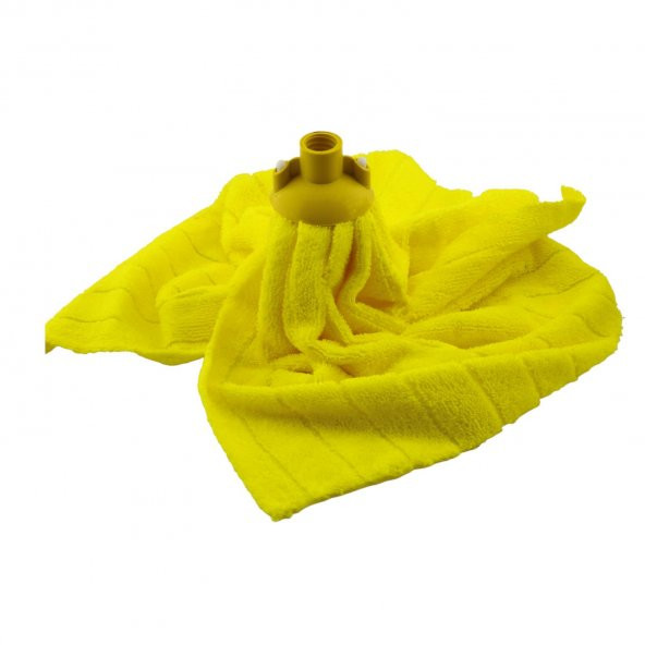 Ev Ofis İş yeri Zemin Mikrofiber Makarna Temizlik Kurulama Havlu Mop Vileda Yedeği 40 Cm EH320 - 3