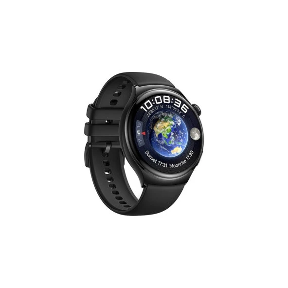 Winex Watch 4 Pro Curved Amoled Ekran Android İos HarmonyOs Uyumlu Akıllı Saat Siyah