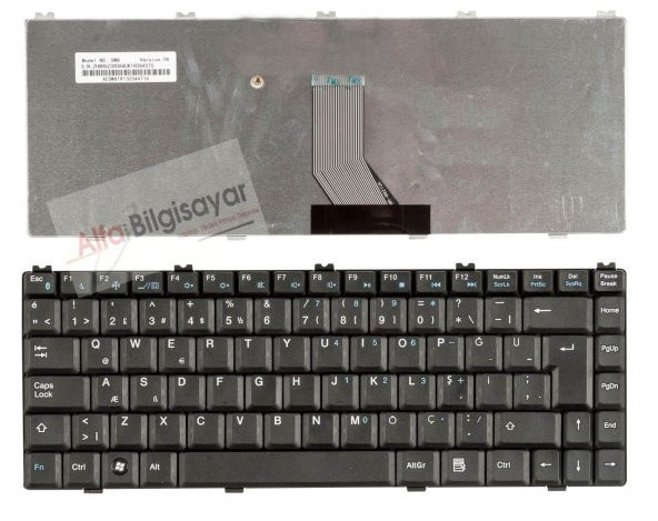 Datron TW8, TW8A, TW8M, TW8X  Klavye Q-Tr Tuş Takımı Sıfır A+++ - 2
