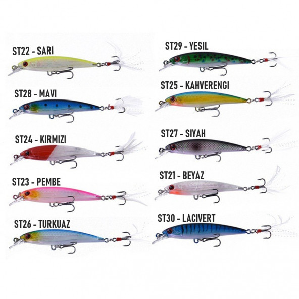 Avmatik Wobble İç Hologram Suni Yem 9 Cm 7 Gr