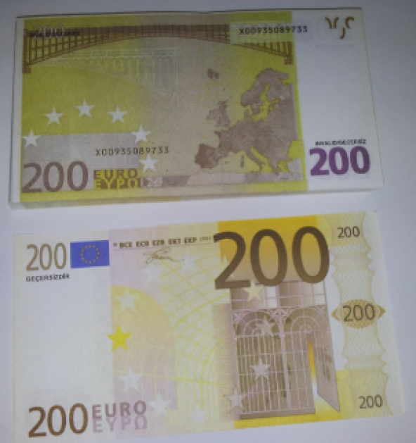 Oyuncak Para 200 Euro 50 Adet