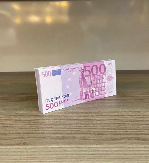 Oyuncak Para 500 Euro 50 Adet