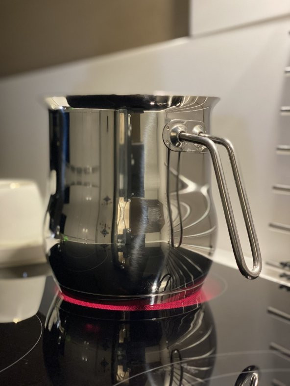 Paslanmaz Çelik 2.00 Litre Sütlük Sosluk 2 Parça Kapaklı - 2