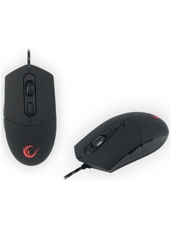 Rampage KM-RX9 Siyah USB Gökkuşağı Zemin Aydınlatmalı Croatian Layout Oyuncu Klavye Mouse Set - 2