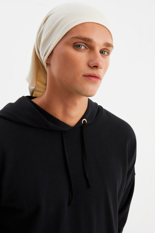 Bej Erkek 4 fonksiyonlu Koruyucu Pamuklu, Esnek, Terletmez, Bandana, Boyunluk, Buff, Maske - 6