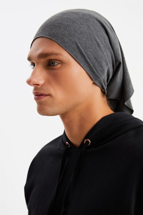 Füme Erkek 4 fonksiyonlu Koruyucu  Pamuklu, Esnek, Terletmez, Bandana, Boyunluk, Buff, Maske - 3