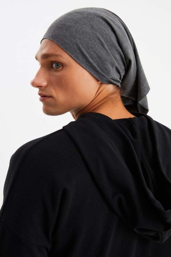 Füme Erkek 4 fonksiyonlu Koruyucu  Pamuklu, Esnek, Terletmez, Bandana, Boyunluk, Buff, Maske - 7