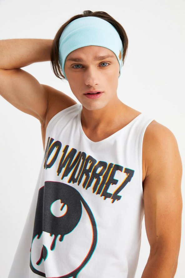 Aqua Erkek Pamuklu Kaşkorse, Kaymaz, Terletmez, Ultra Hafif, Spor Saç Bandı Bandana Buff - 2