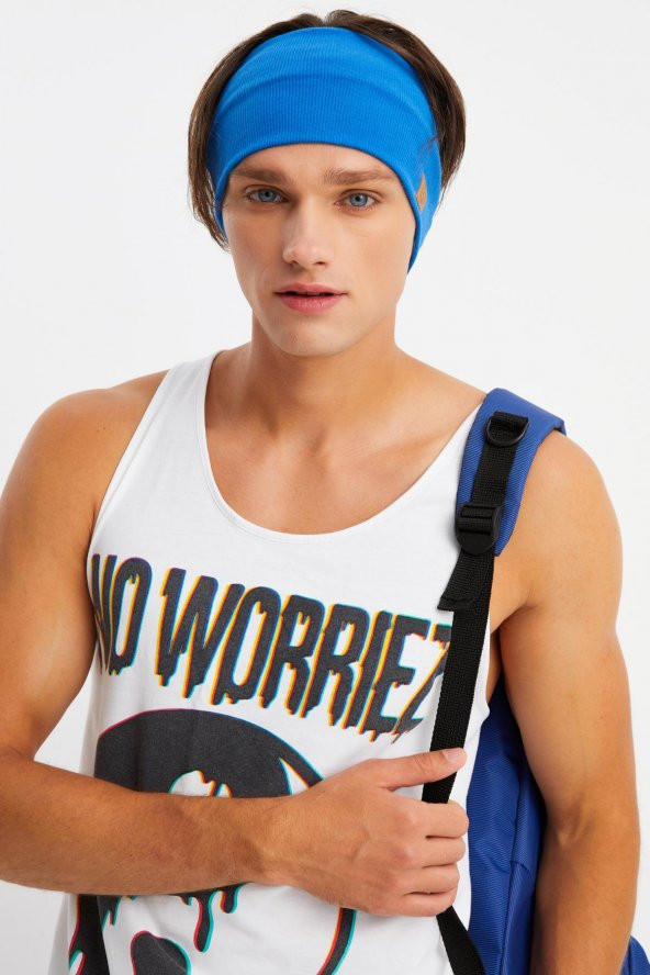 Parlament Erkek Pamuklu Kaşkorse, Kaymaz, Terletmez, Ultra Hafif, Spor Saç Bandı Bandana Buff - 3