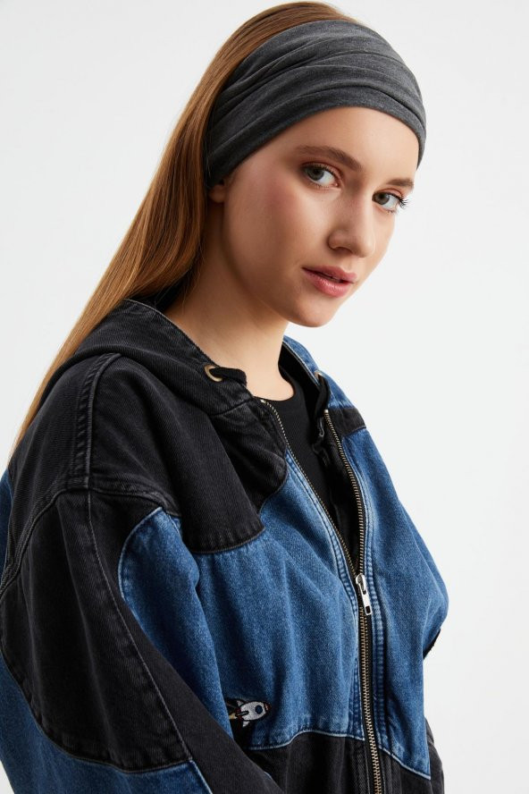 Füme Kadın 4 fonksiyonlu Koruyucu, Pamuklu, Esnek, Terletmez, Bandana, Boyunluk, Buff, Maske - 2