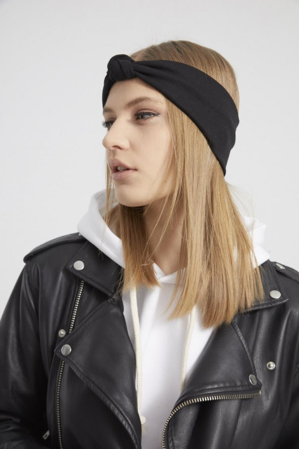 Handmade siyah new dizayn Kadın Bandana Saç Bandı, ekstra yumuşak yerli kumaş, şık rahat göz alıcı - 8