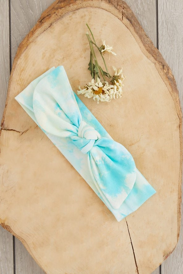 Batik El Yapımı Yumuşak Tavşan Kulak Doğal Pamuklu Penye Bebek Çocuk Kız Yeni Stil Bandana