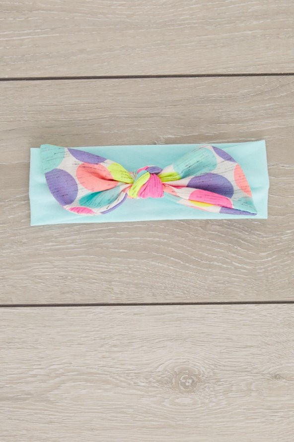Çok renkli Tavşan kulak El Yapımı Yumuşak Fiyonk Bağlamalı Doğal Pamuklu Penye Bebek Çocuk Kız Bandana GÖKKUŞAĞI SERİSİ - 2