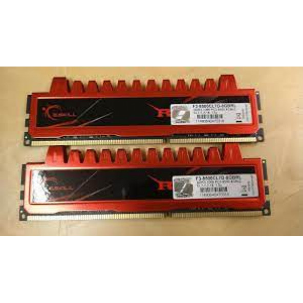 G.SKILL Ripjaws 8GB (2 x 4GB) 240-Pin SDRAM DDR3 1066 PC3 8500 F3-8500CL7D-8GBRL MASAÜSTÜ RAM BELLEK