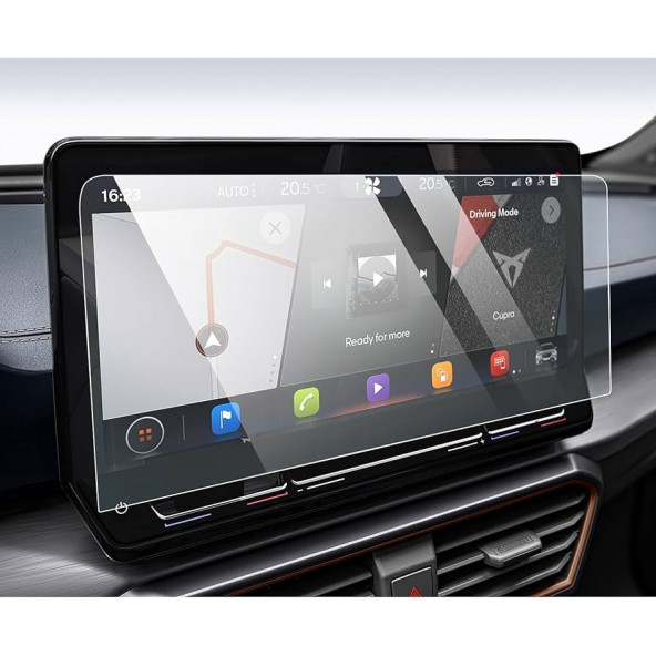 Seat Cupra Formentor 12 inç Multimedya Uyumlu 9H Nano Ekran Koruyucu - 4