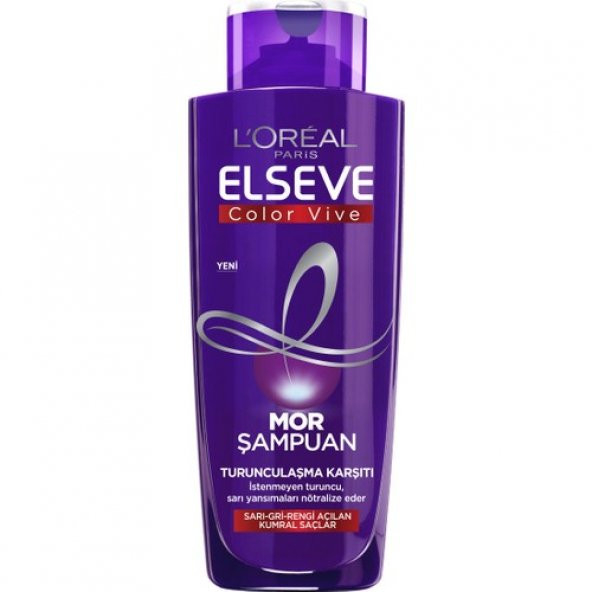 L'Oréal Paris Elseve Turunculaşma Karşıtı Mor Şampuan 200Ml - 2