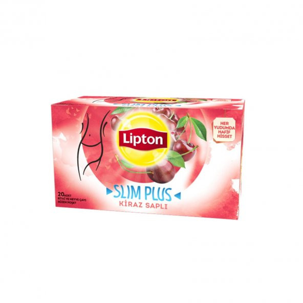 Lipton Slim Plus Kiraz Saplı 20li 36 G