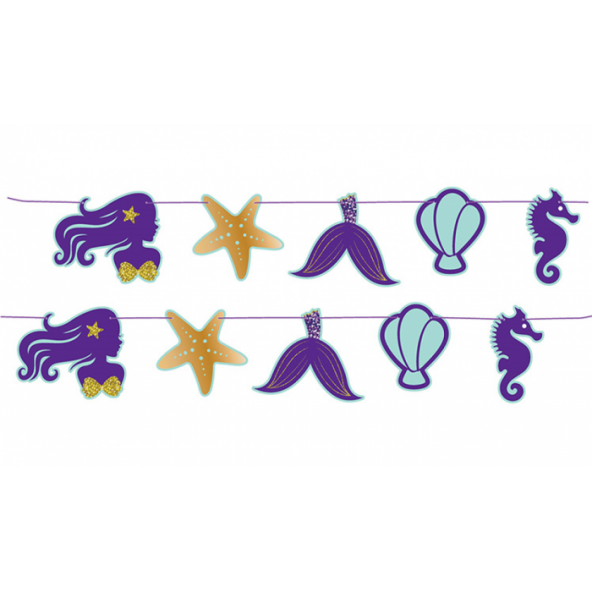 Deniz Kızı Pırıltılı Figür Süs ürün görseli 1