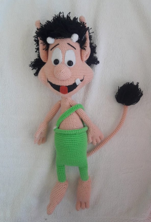 Hugo ve Hugolina Amigurumi Organik Oyuncak - 5