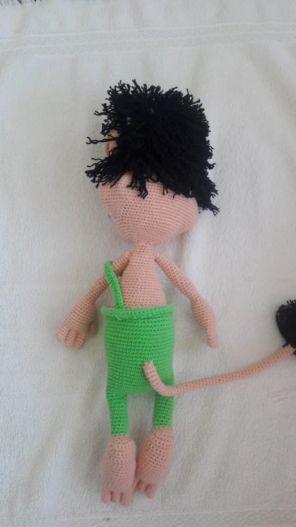 Hugo ve Hugolina Amigurumi Organik Oyuncak - 7