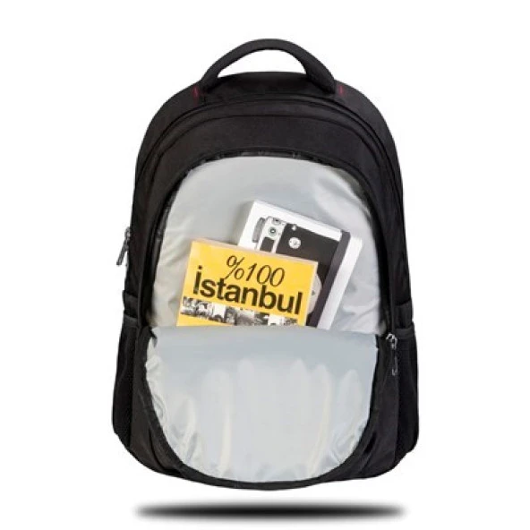Classone BP-L100 15,6 inç Notebook Sırt Çantası-Siyah - Resim 9