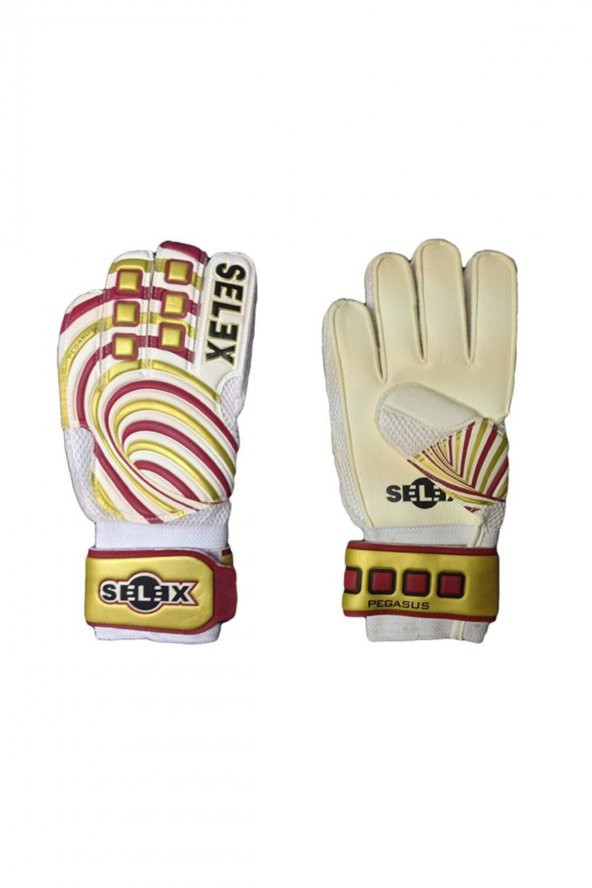 Pegasus Kaleci Eldiveni Beyaz-Gold NO 8