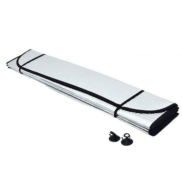 Automix Metalize Araba Araç Ön Cam Güneş Güneşlik Büyük 140*70 cm 11610 - Resim 5