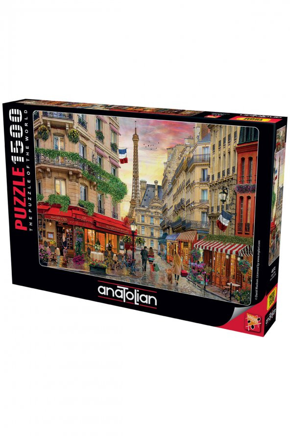 Anatolian 1500 Parçalık Puzzle / Cafe Eiffel - Kod 4572