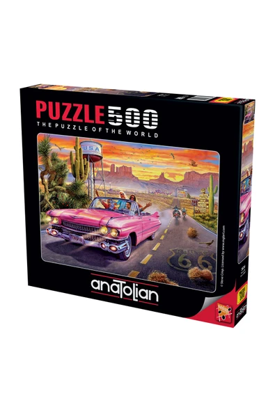 Anatolian 500 Parçalık Puzzle - Route 66 3634