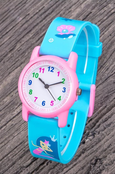 Pinkoli Watch Şık Deniz Kızı Modeli Kız Çocuk Kol Saati ST-304352 - 3