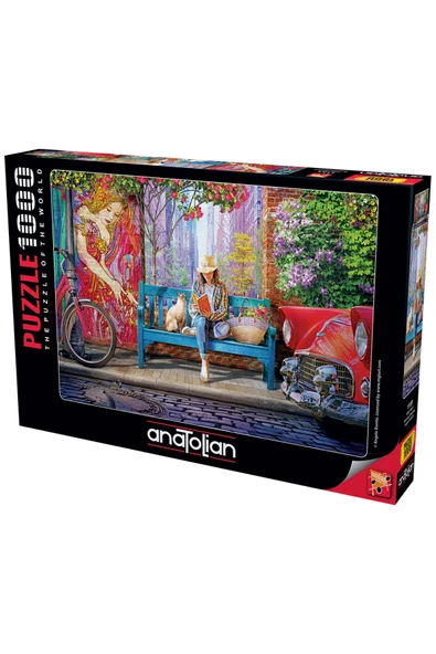 Anatolian 1000 Parçalık Puzzle - Kitap Keyfi 1151