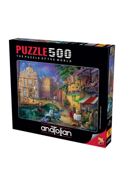 Anatolian 500 Parçalık Puzzle - Romantik Venedik 3633
