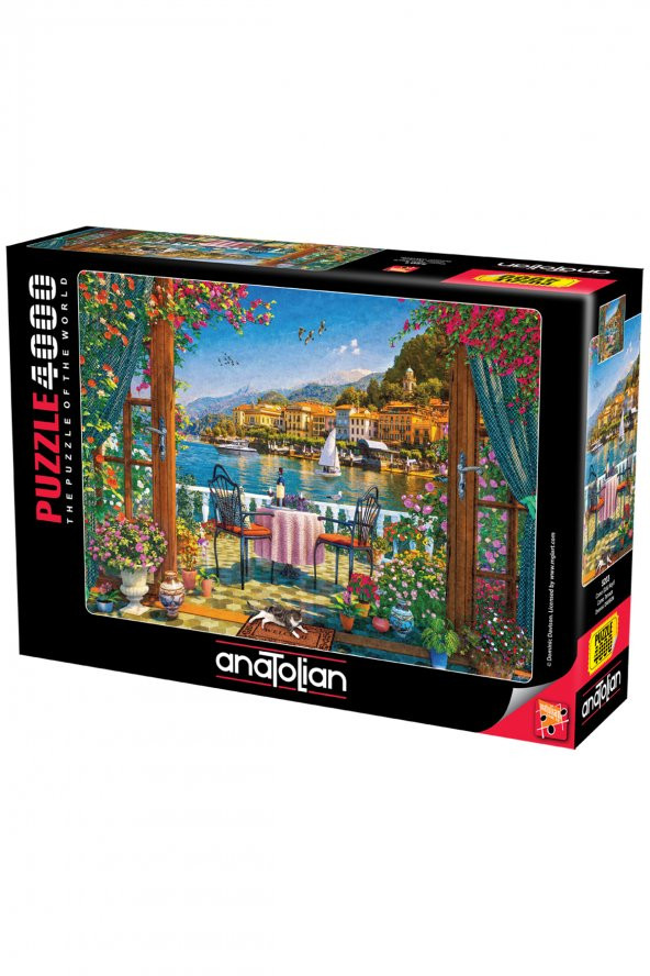 Anatolian 4000 Parçalık Puzzle / Como Gölü Keyfi - Kod 5203