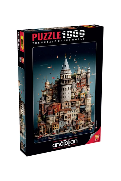Anatolian 1000 Parçalık Puzzle - Galata 1158