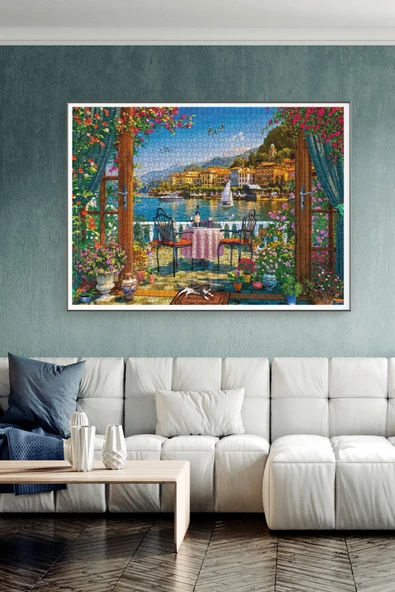 Anatolian 4000 Parçalık Puzzle - Como Gölü Keyfi 5203 - Resim 3