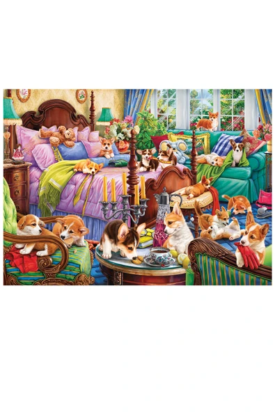 Anatolian 1000 Parçalık Puzzle - Pijama Partisi 1143 - 2