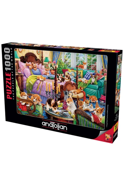 Anatolian 1000 Parçalık Puzzle - Pijama Partisi 1143