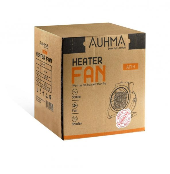 Auhma Heater Fanlı Isıtıcı AT1H 3000 W - 4