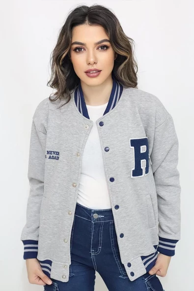 GALA  unisex oversize kolej ceketi - 4