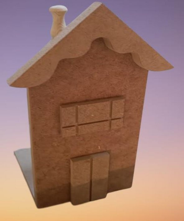 Hobi Adn 90237 Dekoratif Havluluk Ahşap MDF HAM CNC Kesim MODEL El Yapım - 5