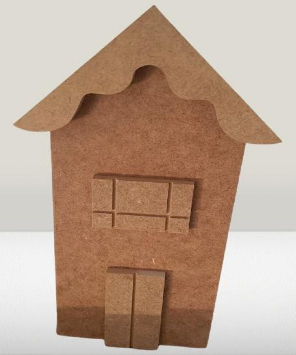 Hobi Adn 90237 Dekoratif Havluluk Ahşap MDF HAM CNC Kesim MODEL El Yapım - 6