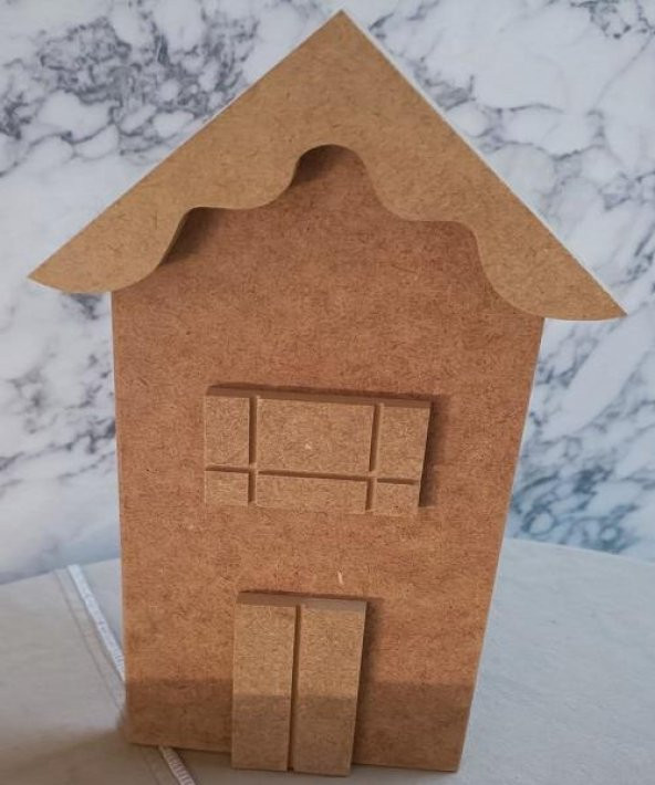 Hobi Adn 90237 Dekoratif Havluluk Ahşap MDF HAM CNC Kesim MODEL El Yapım - 8