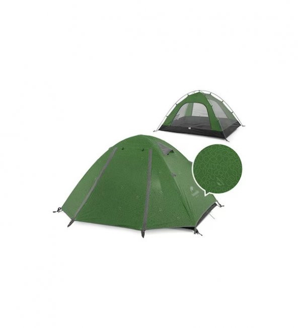 Naturehike Sky X-Pro 3 Kişilik Kamp Çadırı Koyu Yeşil