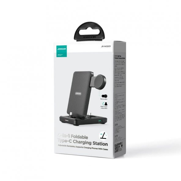 Joyroom 4 in 1 Katlanabilir Şarj İstasyonu Lightning - 8